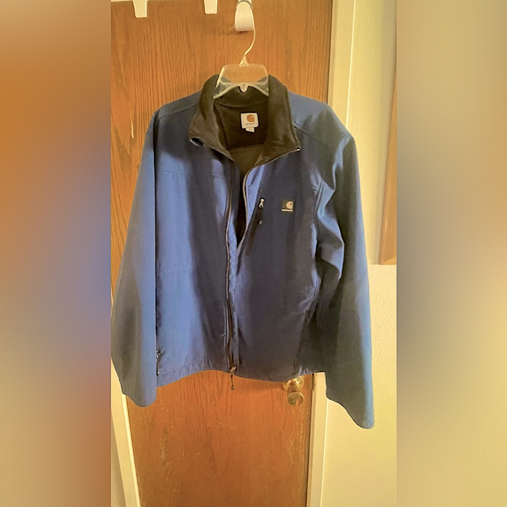 Men’s Lightweight Blue Carhart Jacket, SIZE XL.